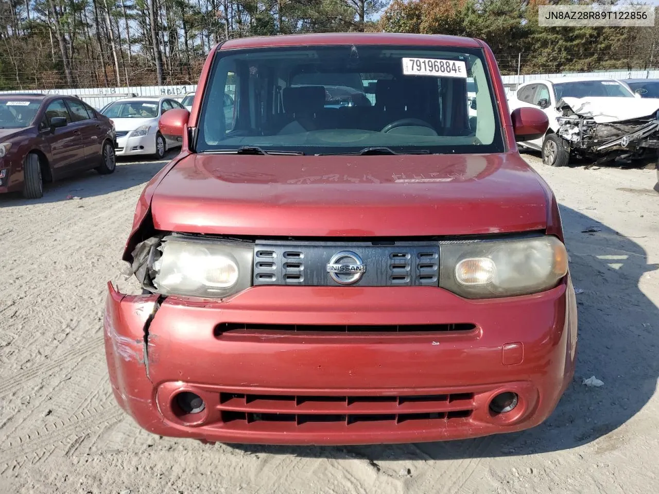 2009 Nissan Cube Base VIN: JN8AZ28R89T122856 Lot: 79196884