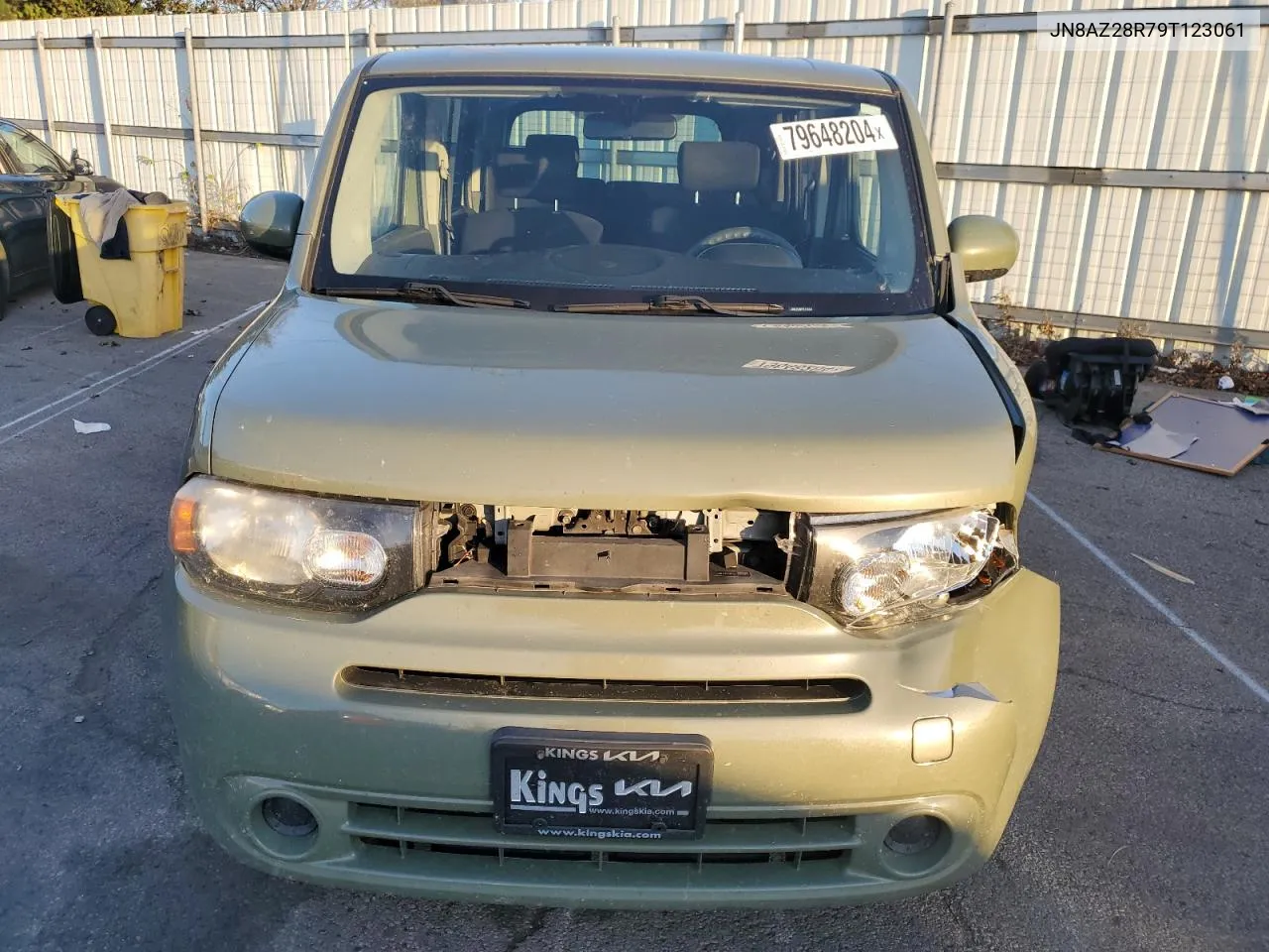 2009 Nissan Cube Base VIN: JN8AZ28R79T123061 Lot: 79648204