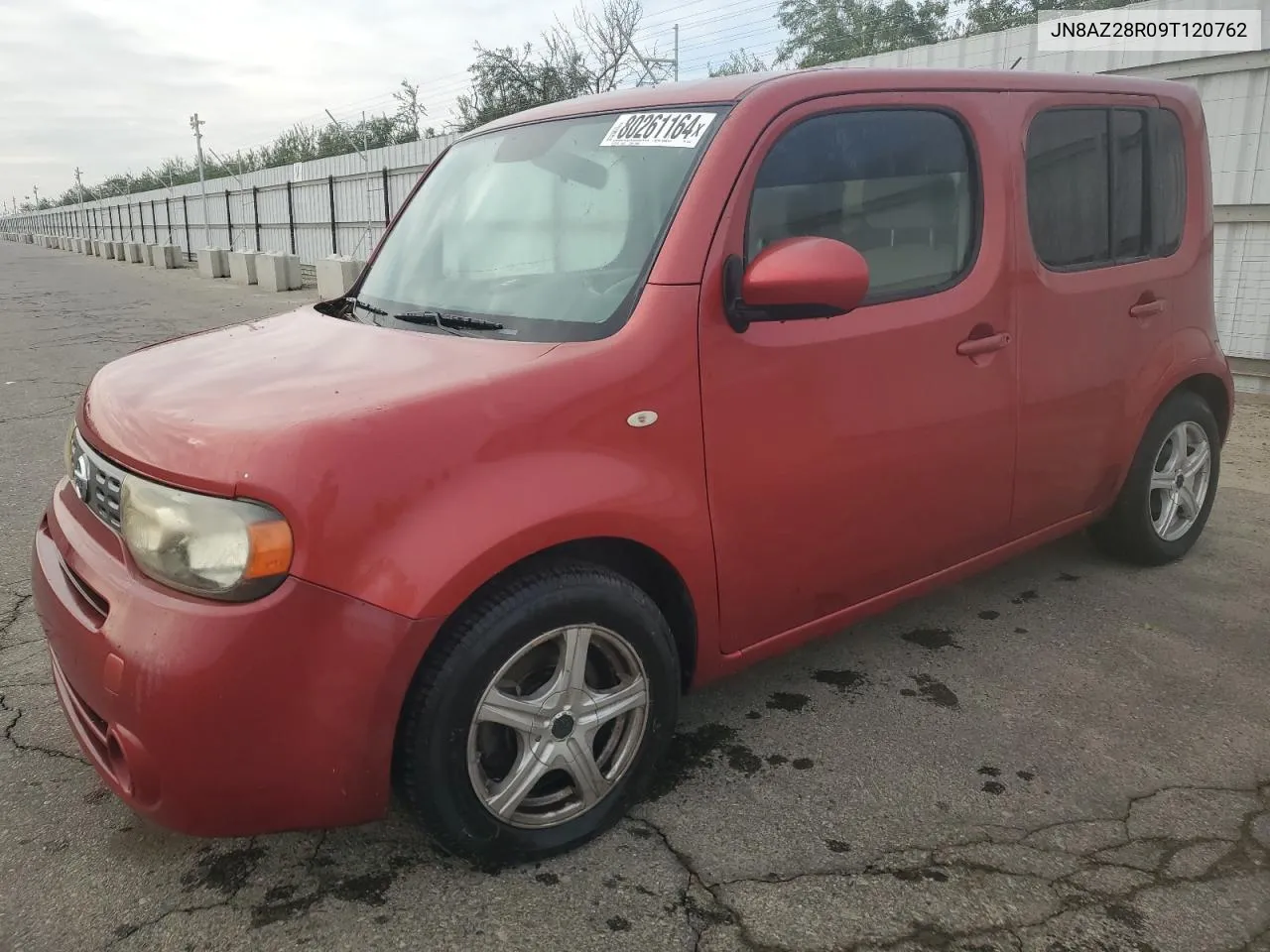 2009 Nissan Cube Base VIN: JN8AZ28R09T120762 Lot: 80261164