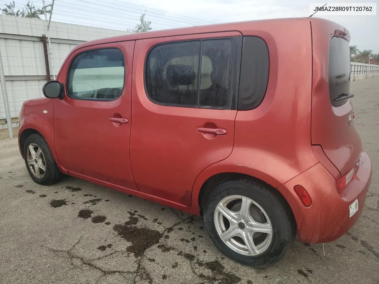 2009 Nissan Cube Base VIN: JN8AZ28R09T120762 Lot: 80261164