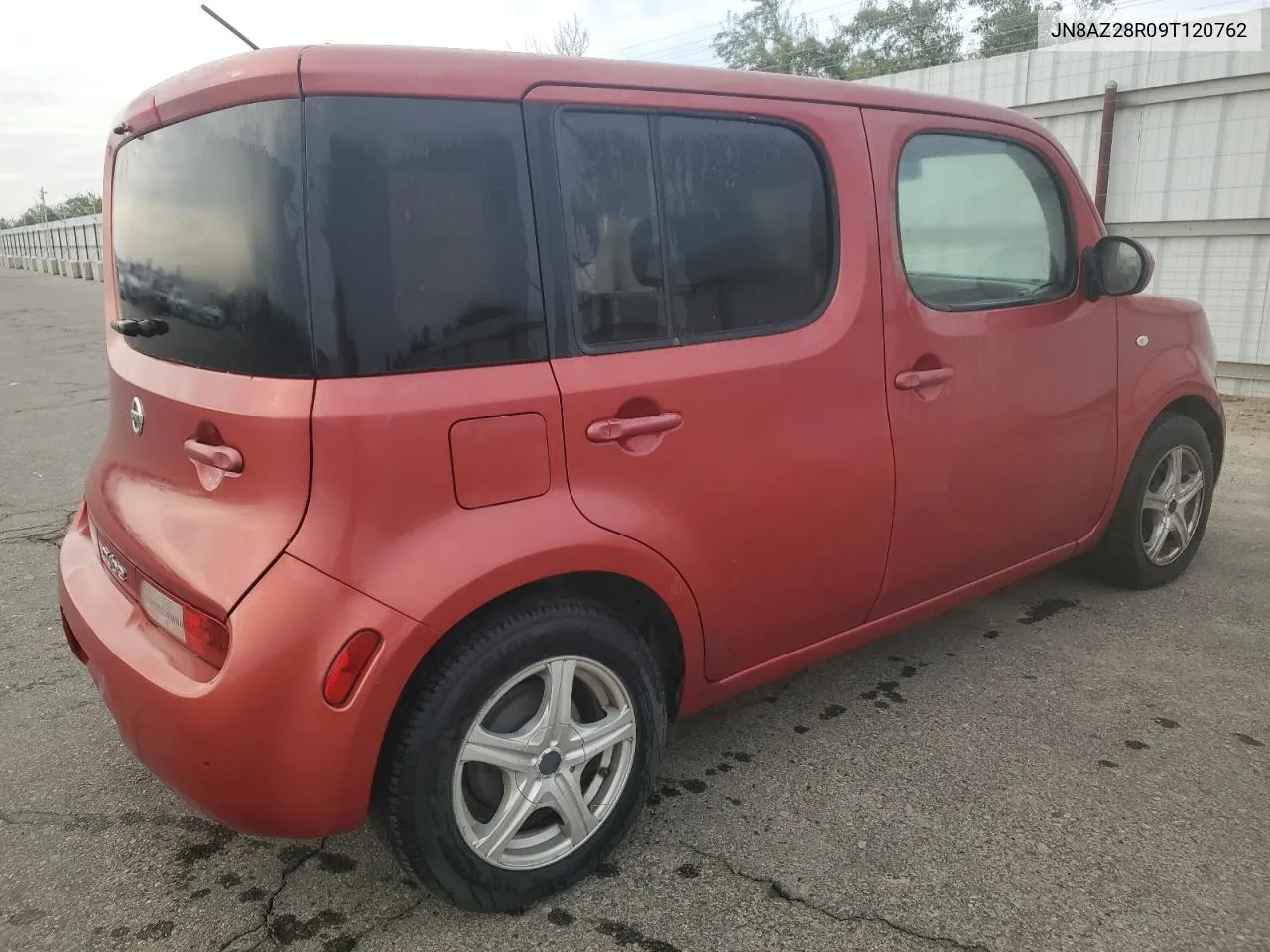 2009 Nissan Cube Base VIN: JN8AZ28R09T120762 Lot: 80261164