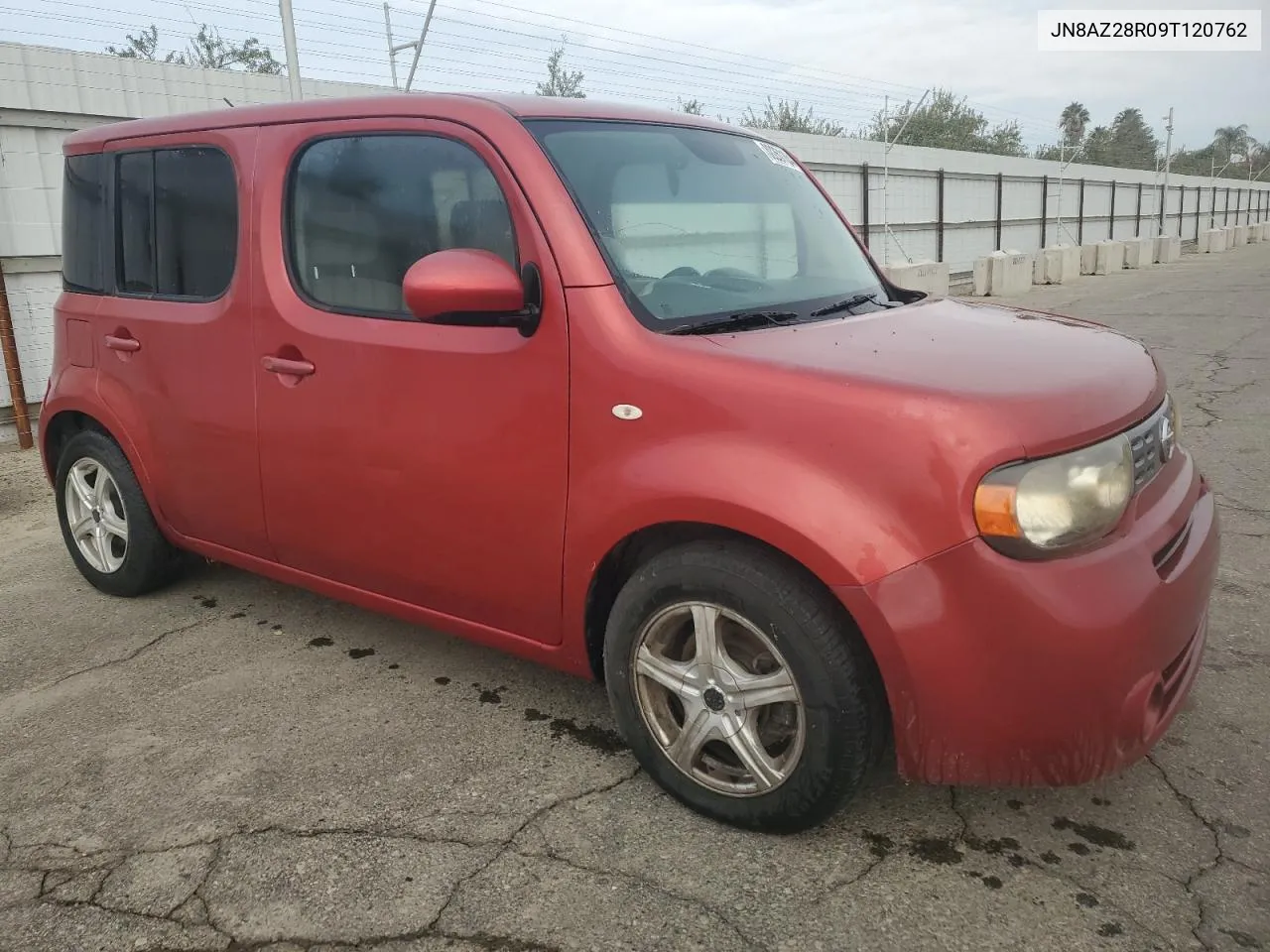 2009 Nissan Cube Base VIN: JN8AZ28R09T120762 Lot: 80261164