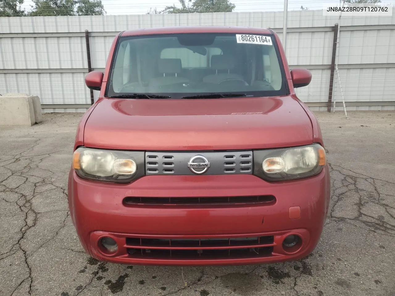 2009 Nissan Cube Base VIN: JN8AZ28R09T120762 Lot: 80261164