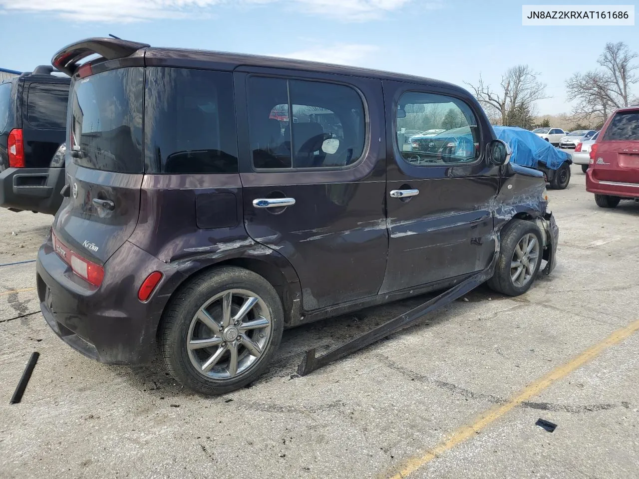 2010 Nissan Cube Base VIN: JN8AZ2KRXAT161686 Lot: 47334734