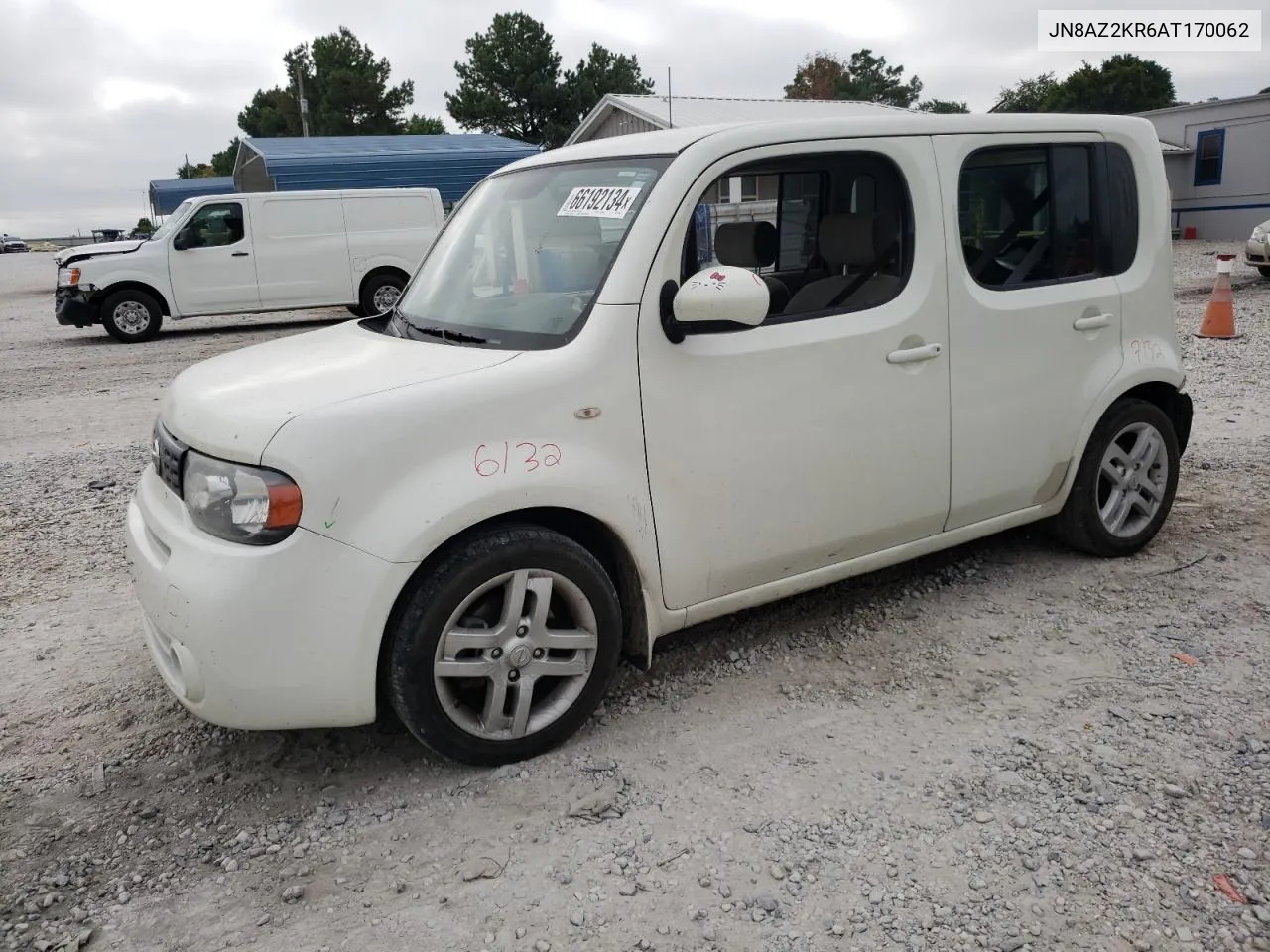 2010 Nissan Cube Base VIN: JN8AZ2KR6AT170062 Lot: 66192134