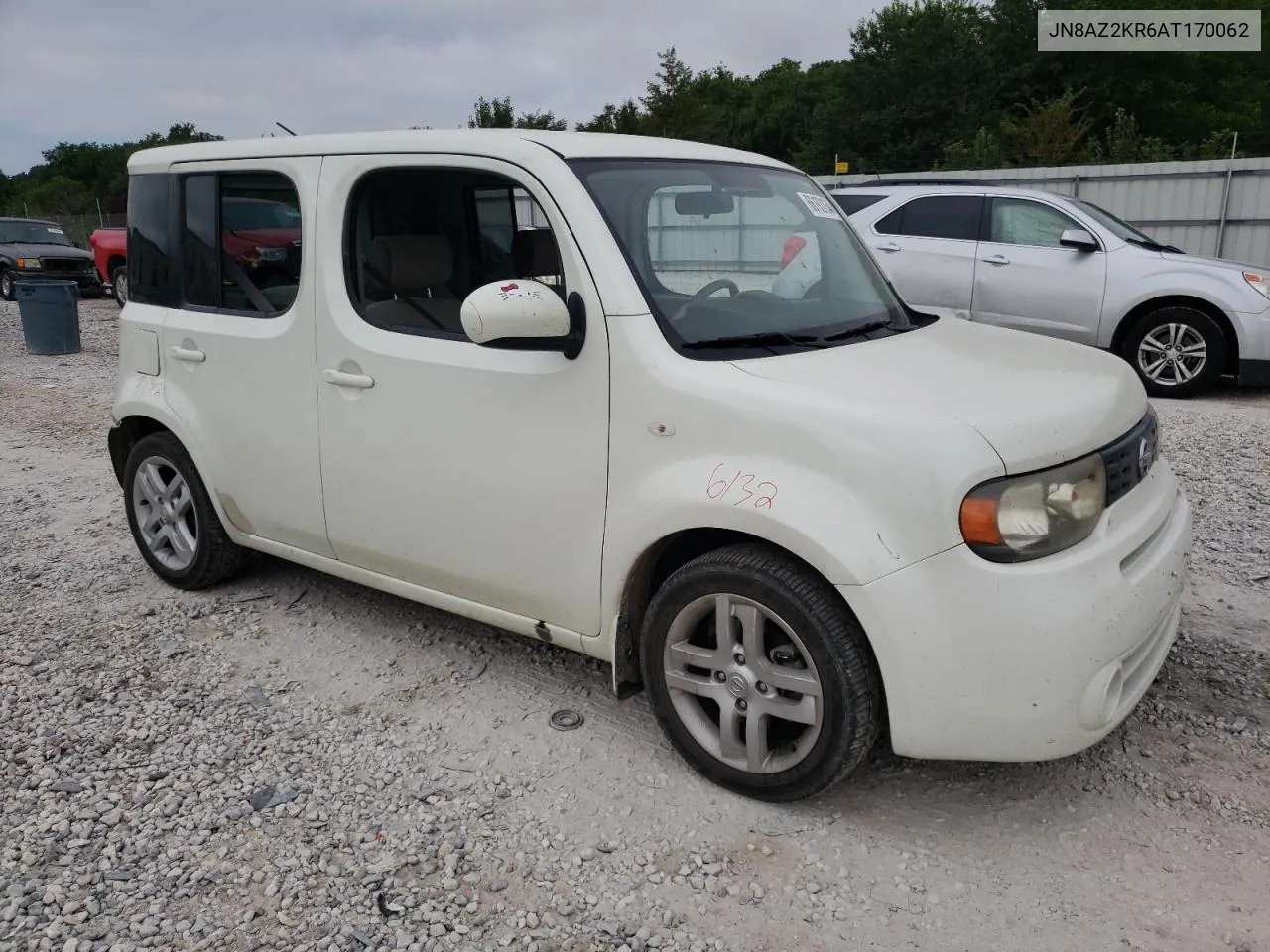 2010 Nissan Cube Base VIN: JN8AZ2KR6AT170062 Lot: 66192134