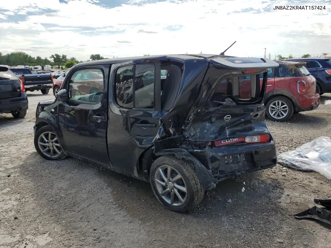 2010 Nissan Cube Base VIN: JN8AZ2KR4AT157424 Lot: 66410804