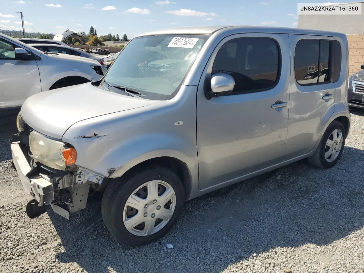 2010 Nissan Cube Base VIN: JN8AZ2KR2AT161360 Lot: 70917604