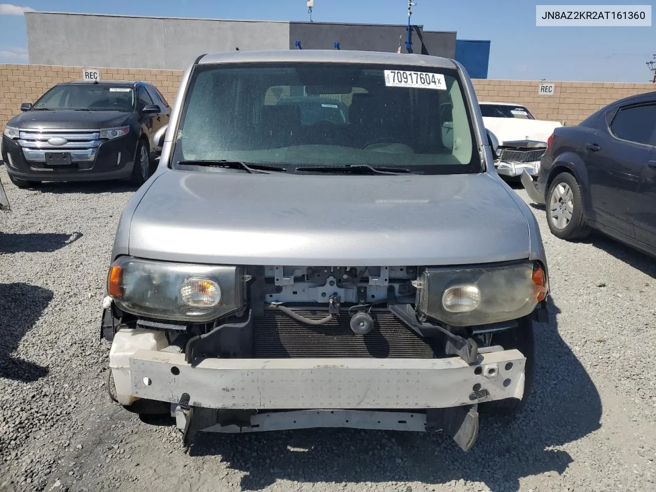 2010 Nissan Cube Base VIN: JN8AZ2KR2AT161360 Lot: 70917604