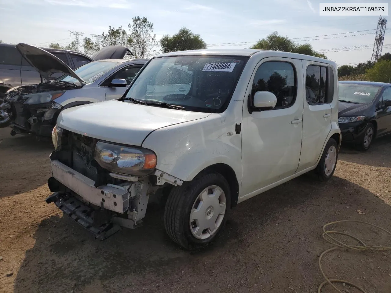 2010 Nissan Cube Base VIN: JN8AZ2KR5AT169579 Lot: 71466684