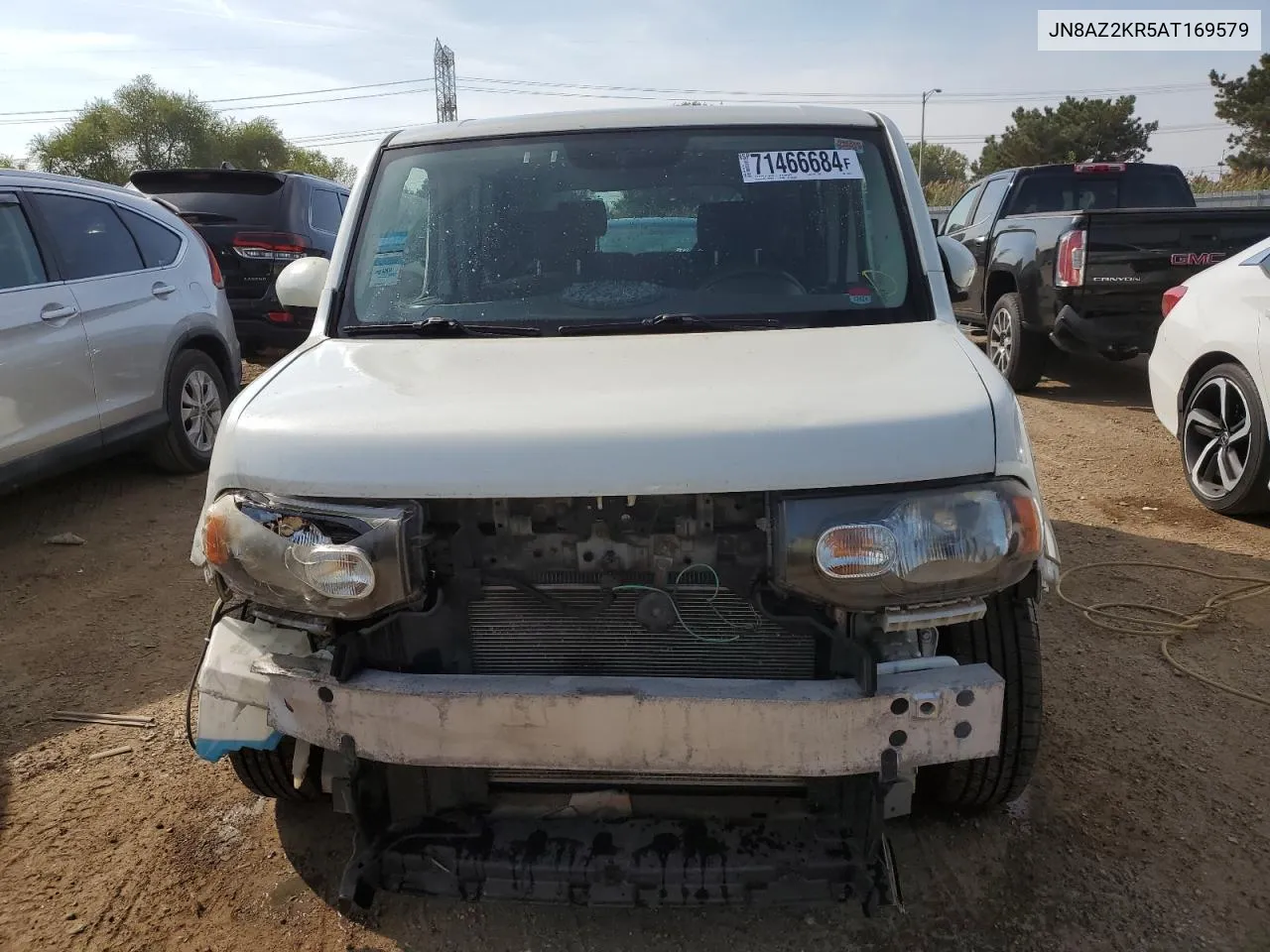 2010 Nissan Cube Base VIN: JN8AZ2KR5AT169579 Lot: 71466684