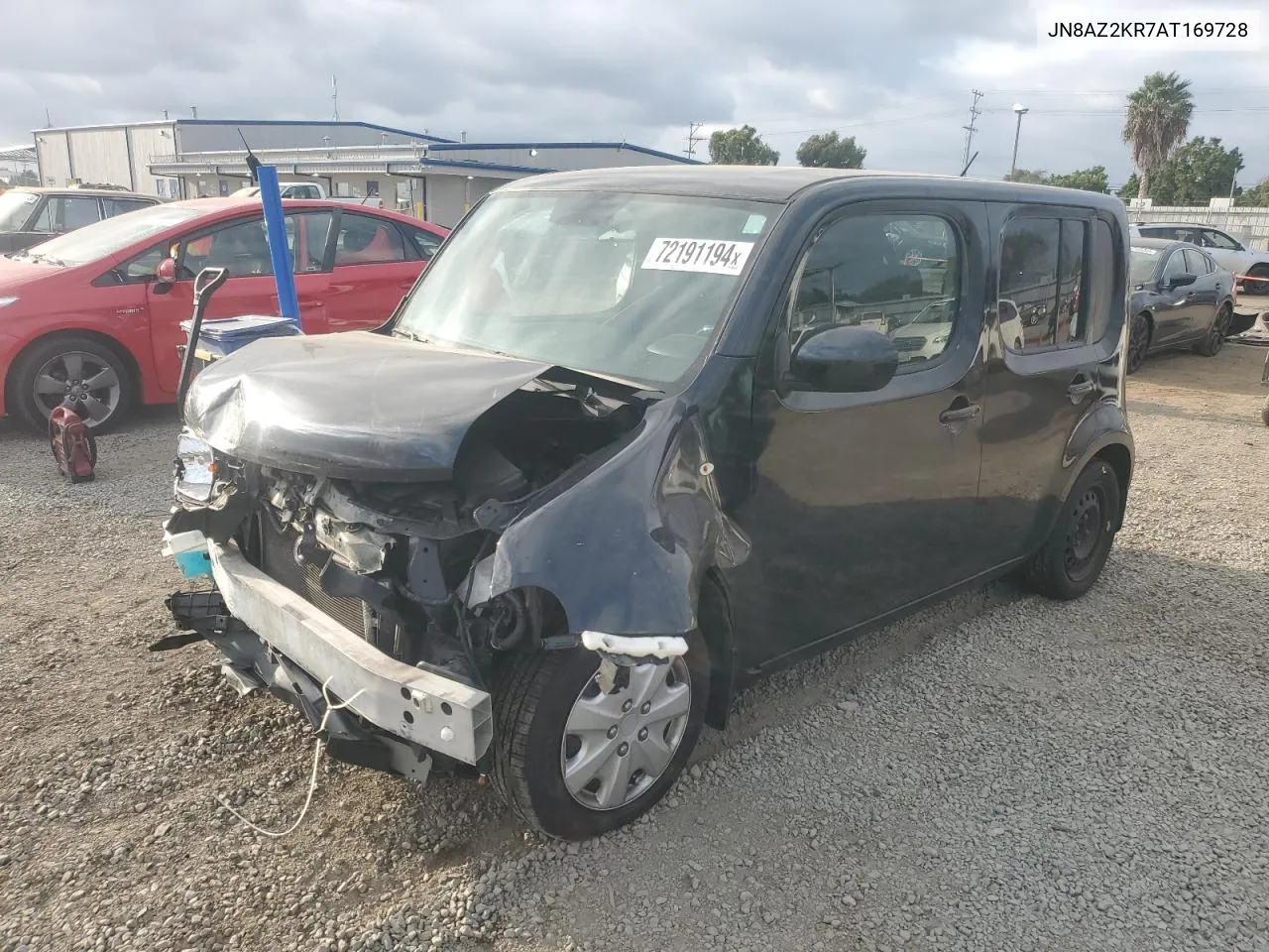 2010 Nissan Cube Base VIN: JN8AZ2KR7AT169728 Lot: 72191194