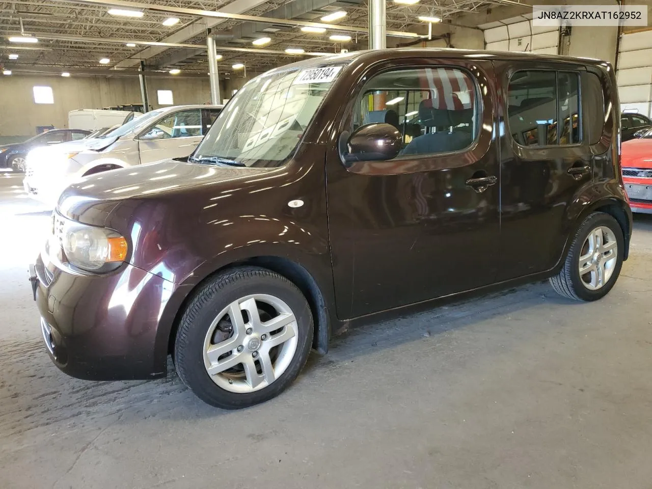 2010 Nissan Cube Base VIN: JN8AZ2KRXAT162952 Lot: 72950194