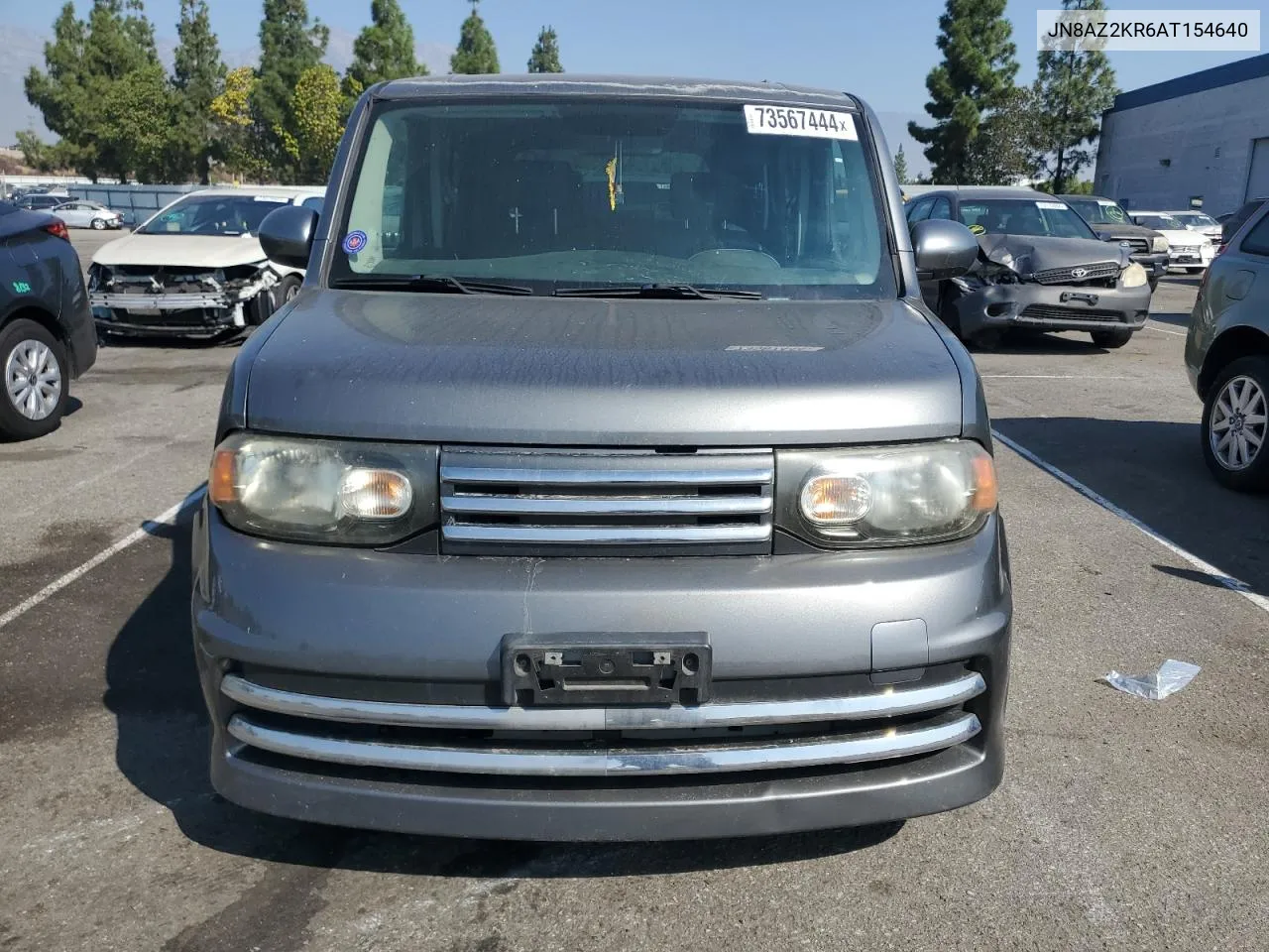 2010 Nissan Cube Base VIN: JN8AZ2KR6AT154640 Lot: 73567444