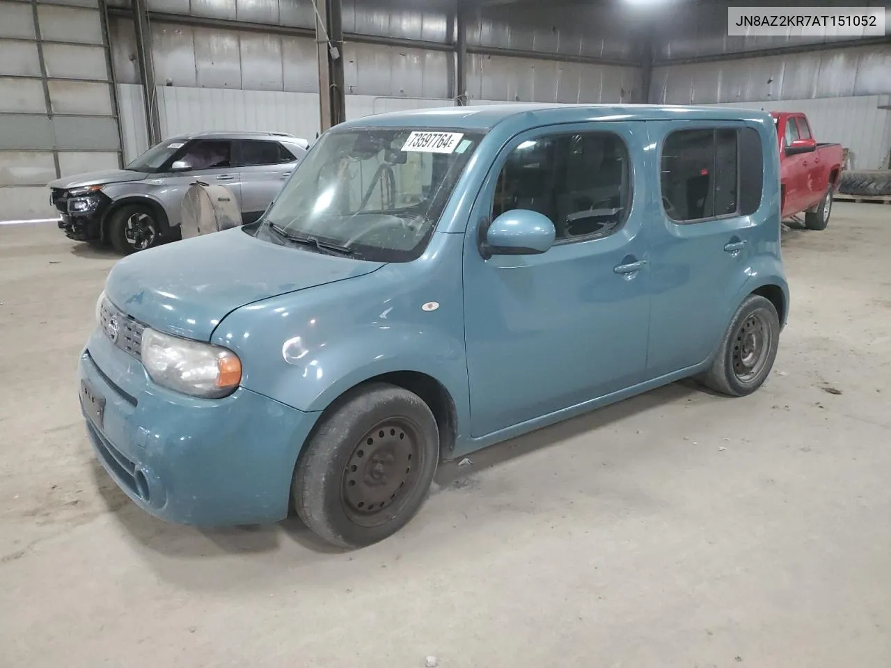 2010 Nissan Cube Base VIN: JN8AZ2KR7AT151052 Lot: 73597764