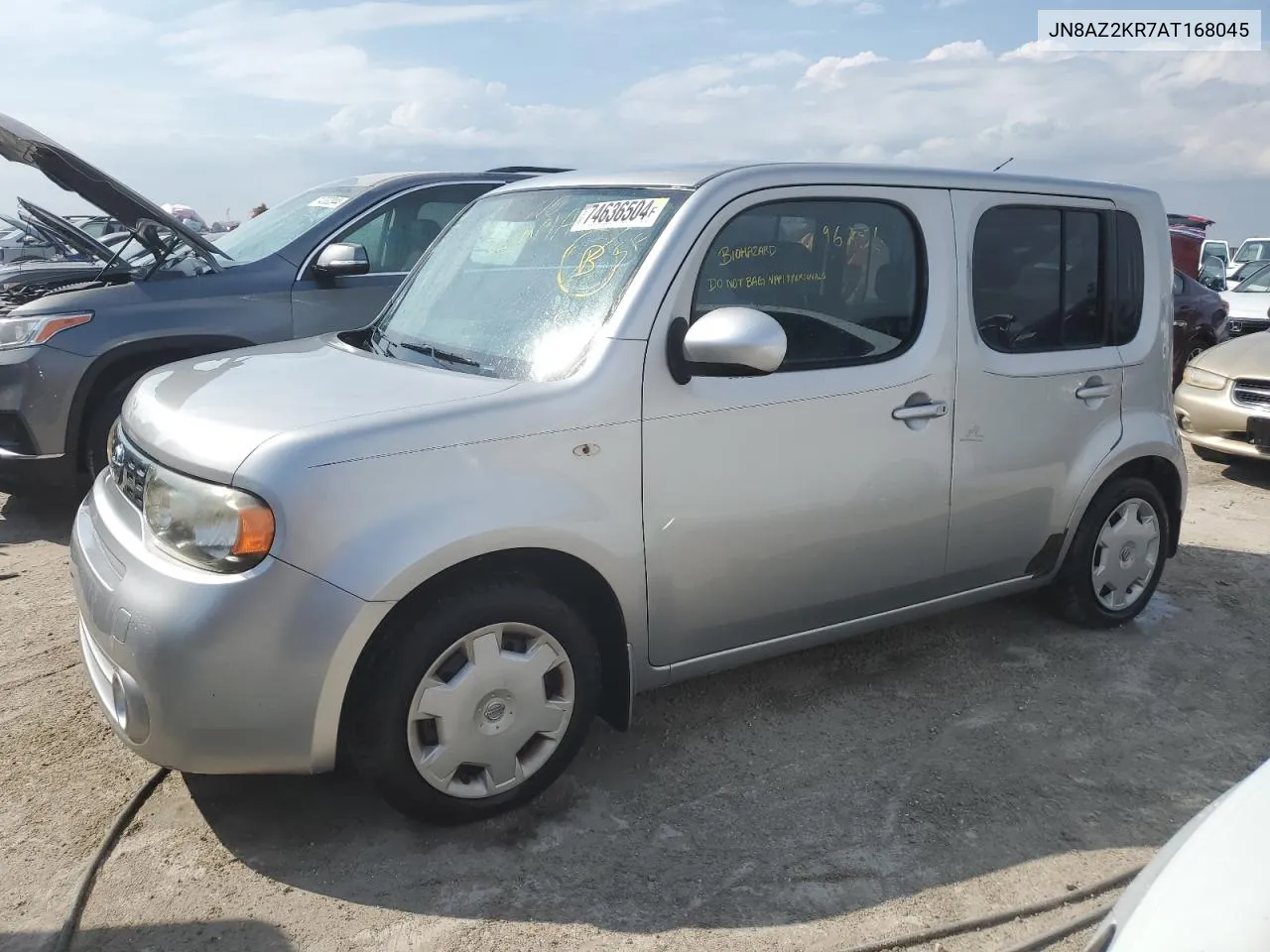 2010 Nissan Cube Base VIN: JN8AZ2KR7AT168045 Lot: 74636504