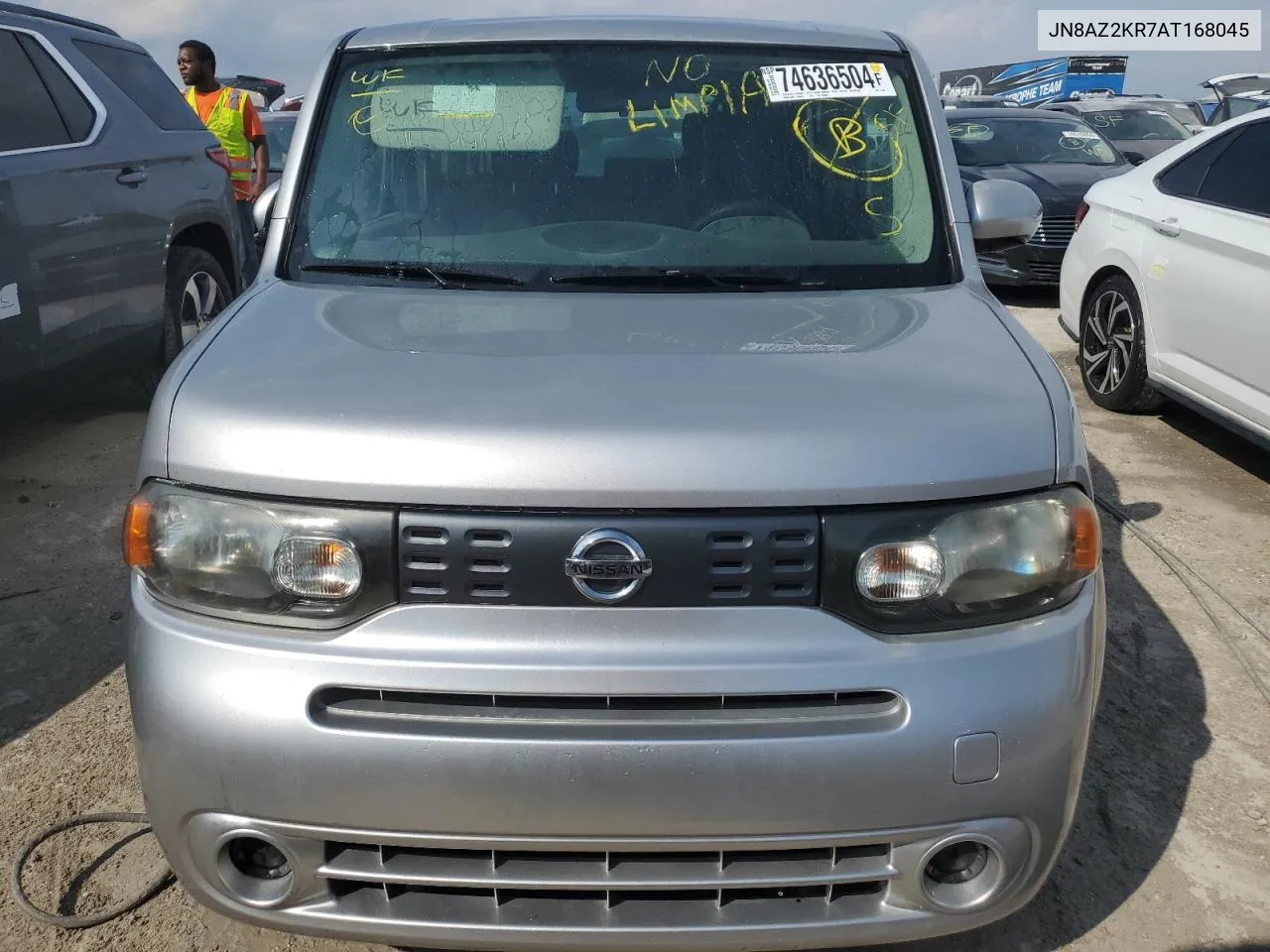 2010 Nissan Cube Base VIN: JN8AZ2KR7AT168045 Lot: 74636504