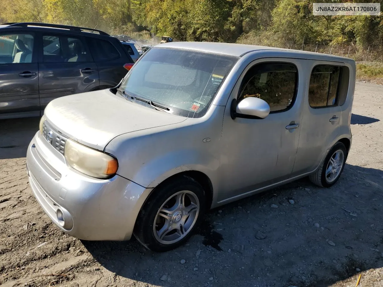 2010 Nissan Cube Base VIN: JN8AZ2KR6AT170806 Lot: 74718474