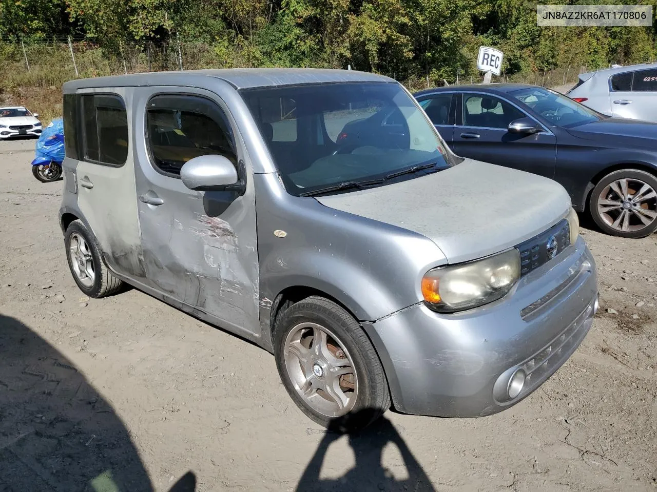 2010 Nissan Cube Base VIN: JN8AZ2KR6AT170806 Lot: 74718474