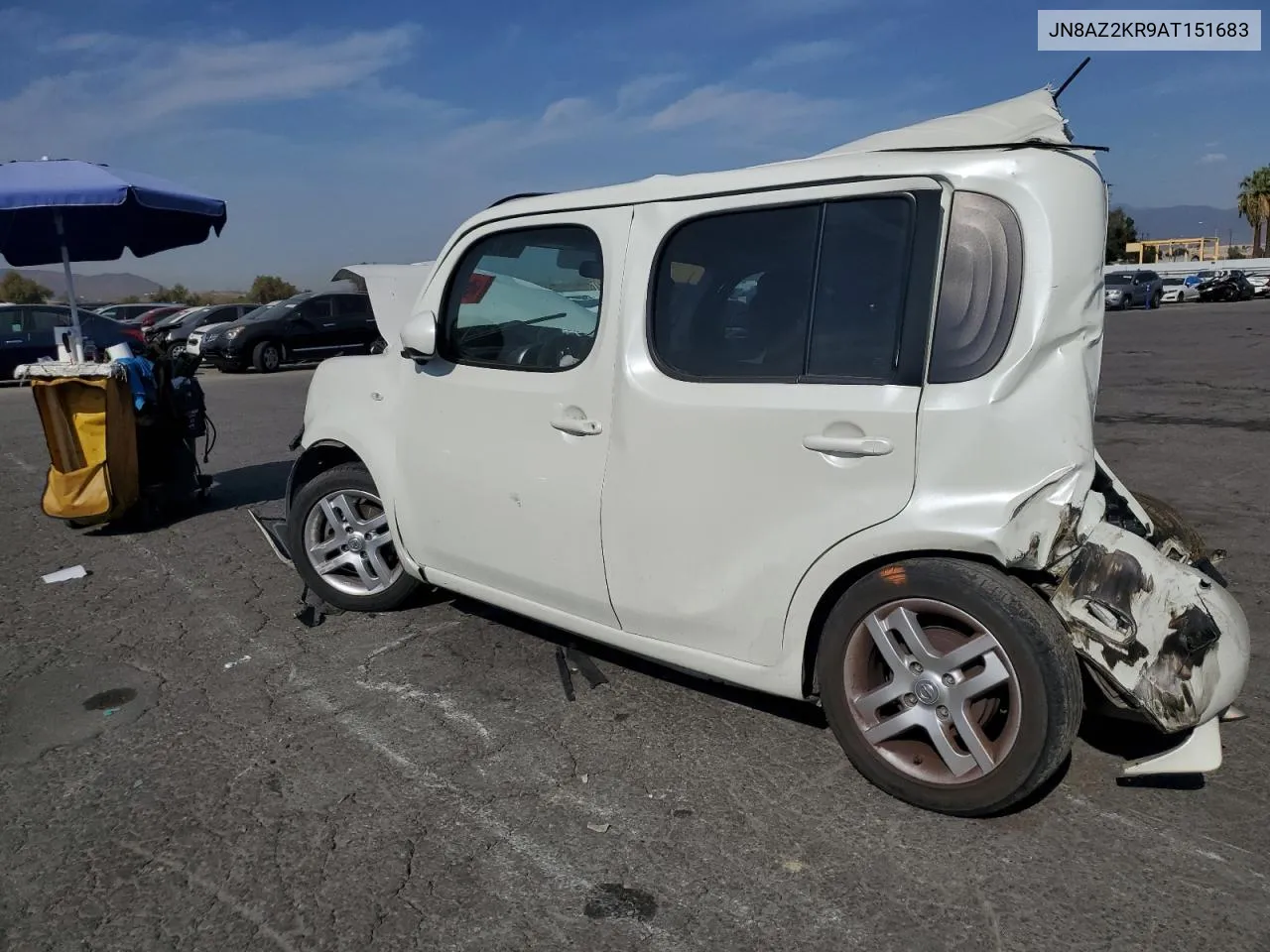 2010 Nissan Cube Base VIN: JN8AZ2KR9AT151683 Lot: 74812854