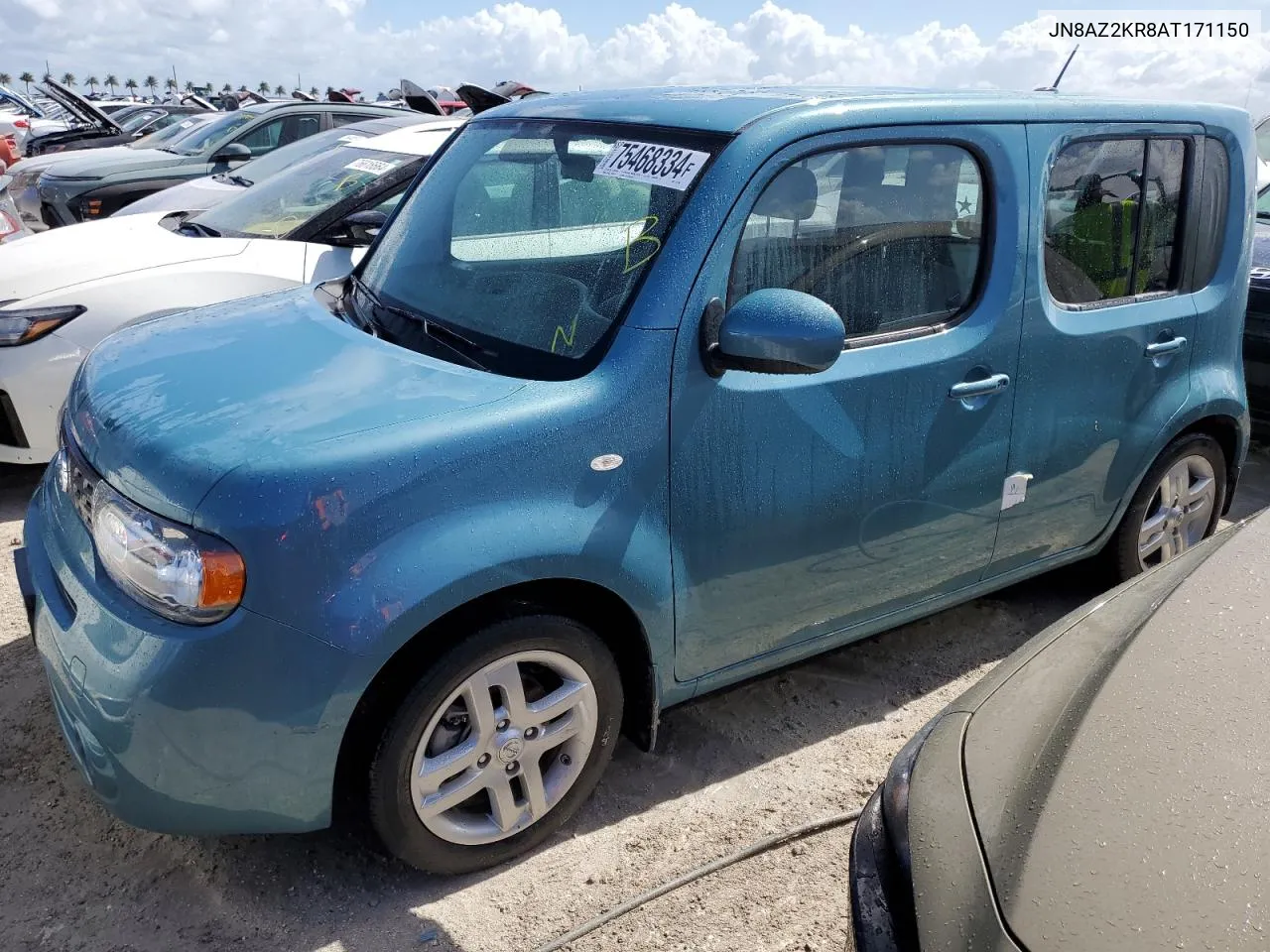 2010 Nissan Cube Base VIN: JN8AZ2KR8AT171150 Lot: 75468334