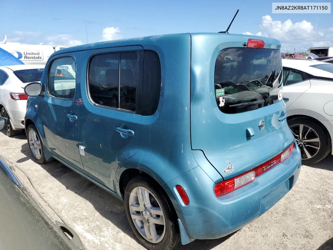 2010 Nissan Cube Base VIN: JN8AZ2KR8AT171150 Lot: 75468334