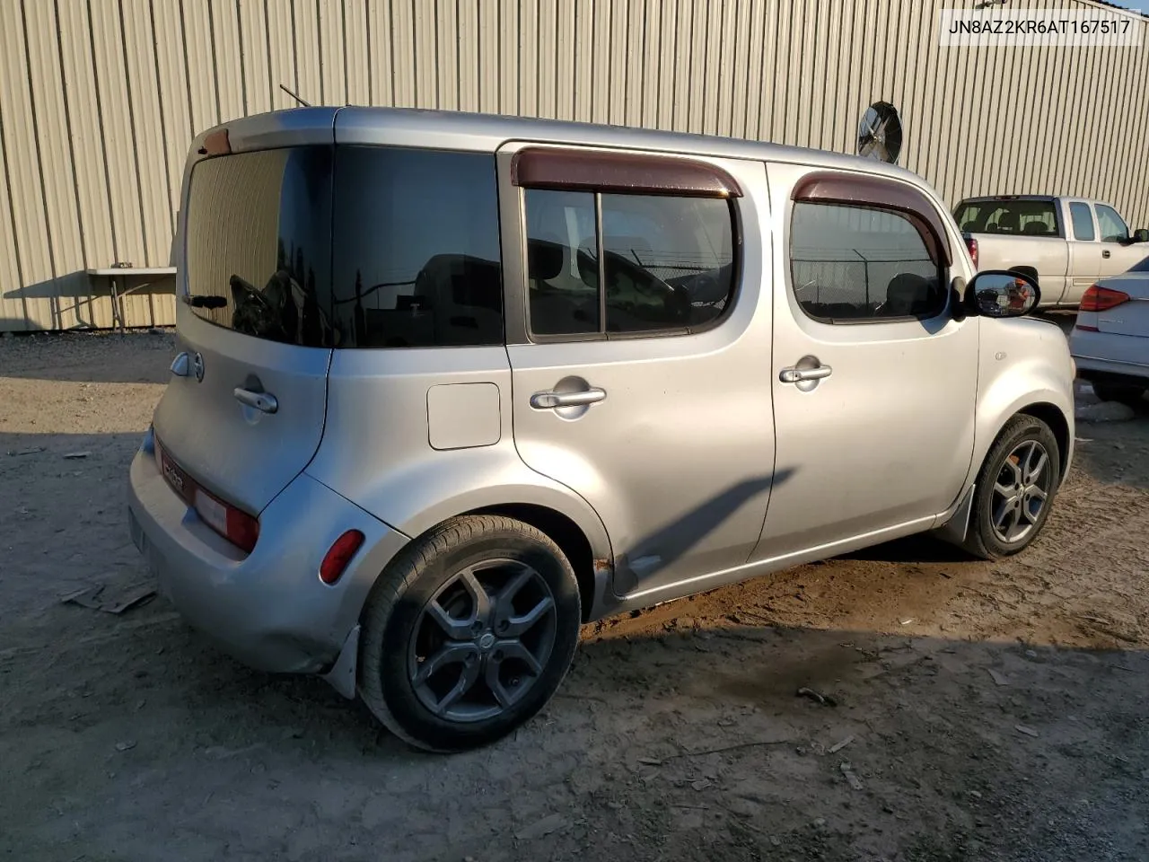 2010 Nissan Cube Base VIN: JN8AZ2KR6AT167517 Lot: 75776634