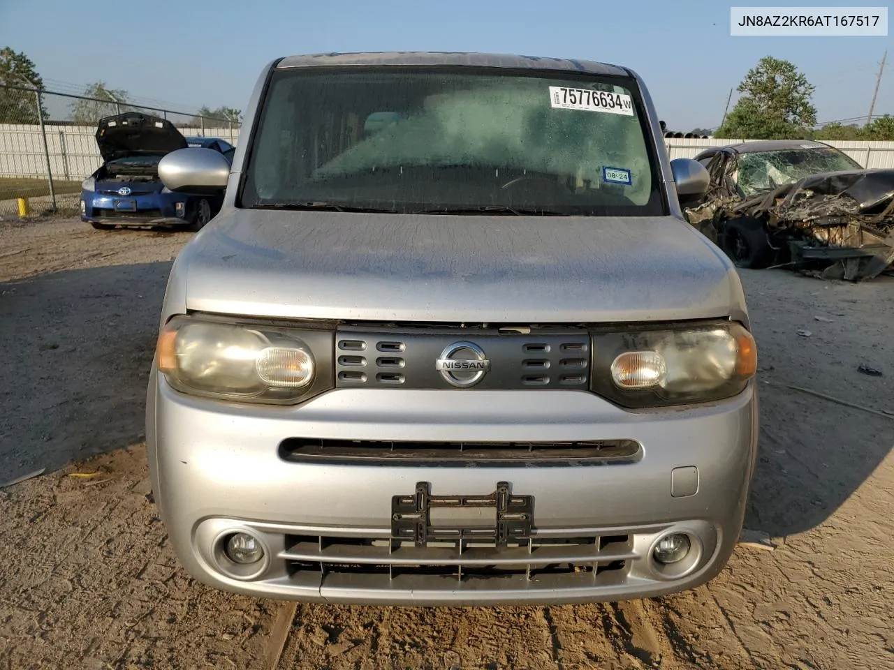 2010 Nissan Cube Base VIN: JN8AZ2KR6AT167517 Lot: 75776634