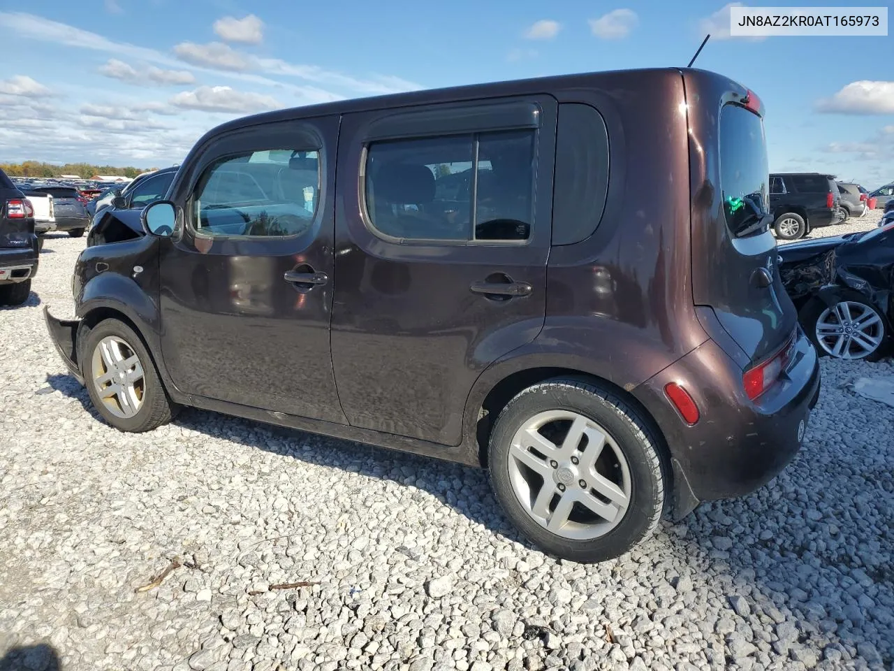 2010 Nissan Cube Base VIN: JN8AZ2KR0AT165973 Lot: 75807454