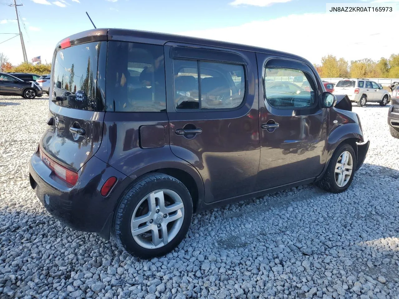 2010 Nissan Cube Base VIN: JN8AZ2KR0AT165973 Lot: 75807454