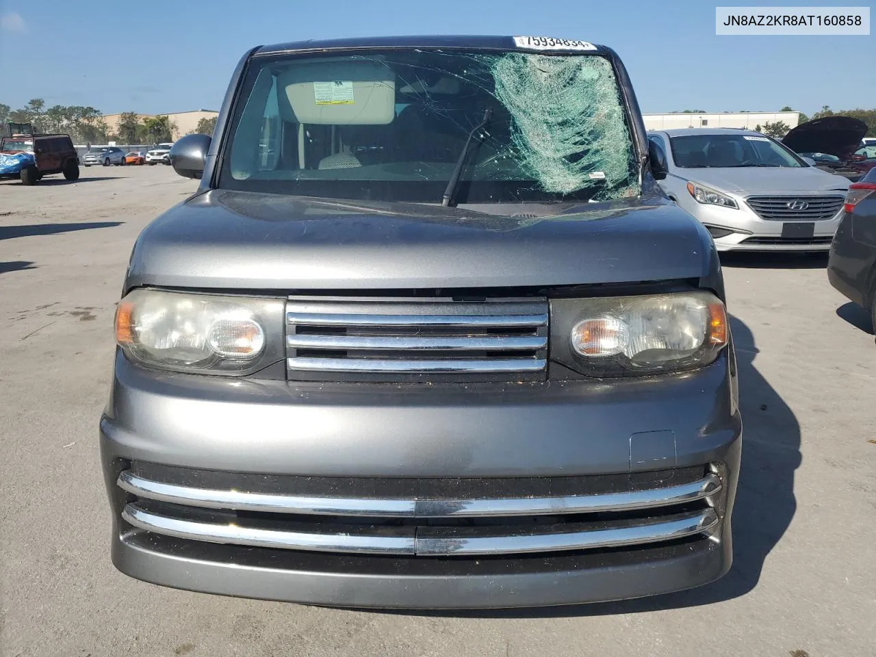 2010 Nissan Cube Base VIN: JN8AZ2KR8AT160858 Lot: 75934834