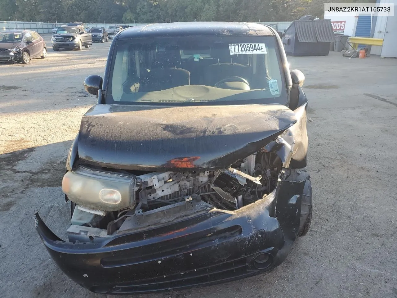 2010 Nissan Cube Base VIN: JN8AZ2KR1AT165738 Lot: 77205944