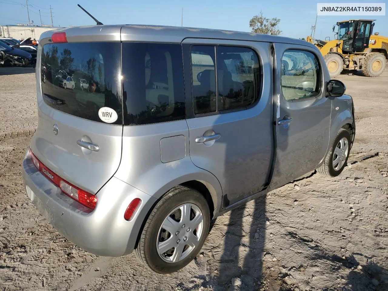 2010 Nissan Cube Base VIN: JN8AZ2KR4AT150389 Lot: 77579384