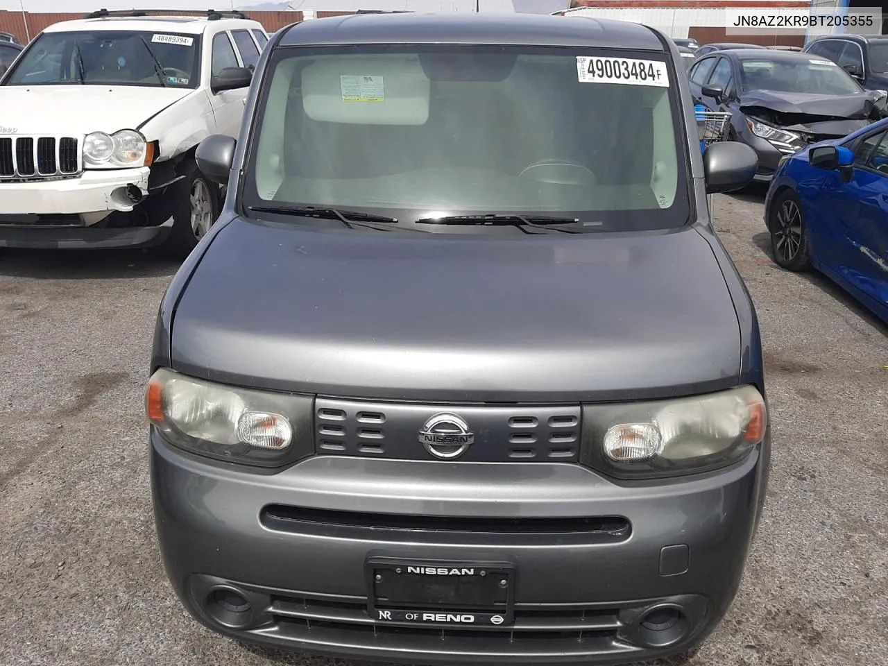 2011 Nissan Cube Base VIN: JN8AZ2KR9BT205355 Lot: 49003484