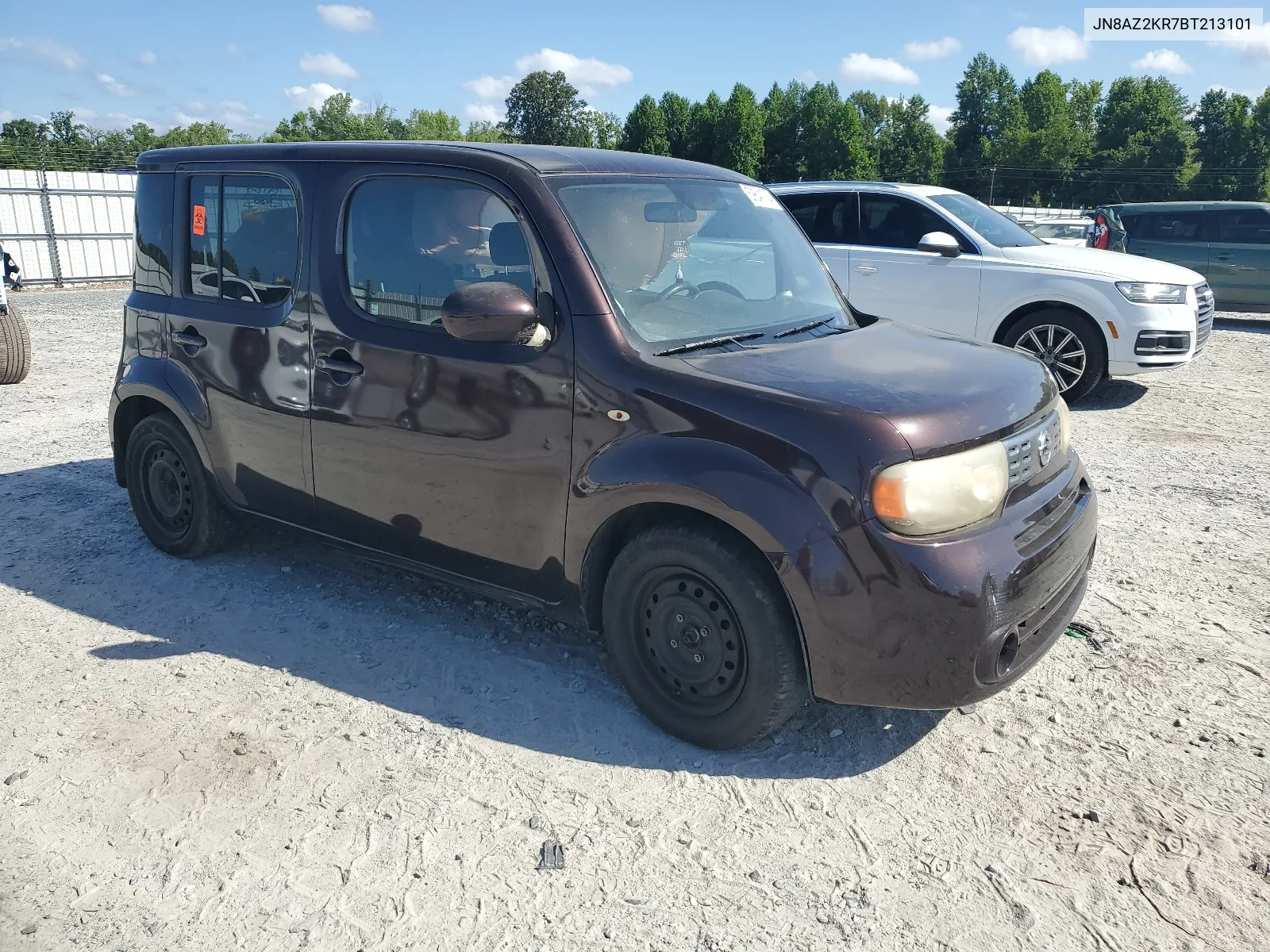 2011 Nissan Cube Base VIN: JN8AZ2KR7BT213101 Lot: 59841764