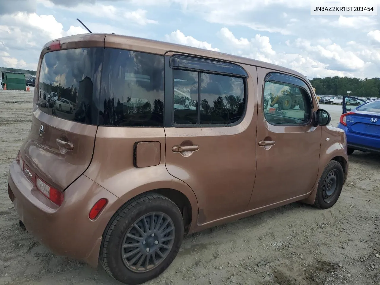 2011 Nissan Cube Base VIN: JN8AZ2KR1BT203454 Lot: 62091144