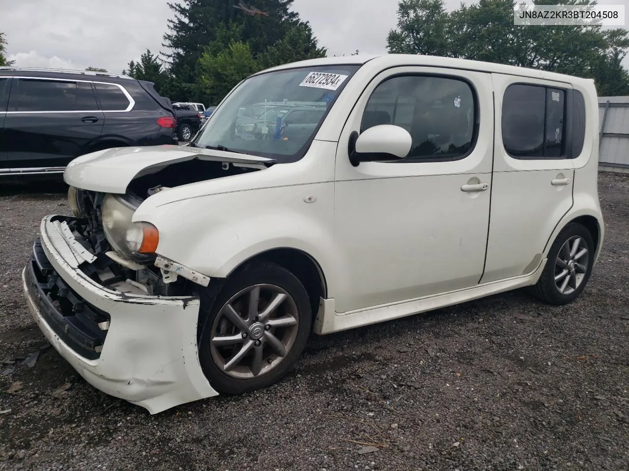 2011 Nissan Cube Base VIN: JN8AZ2KR3BT204508 Lot: 66272934