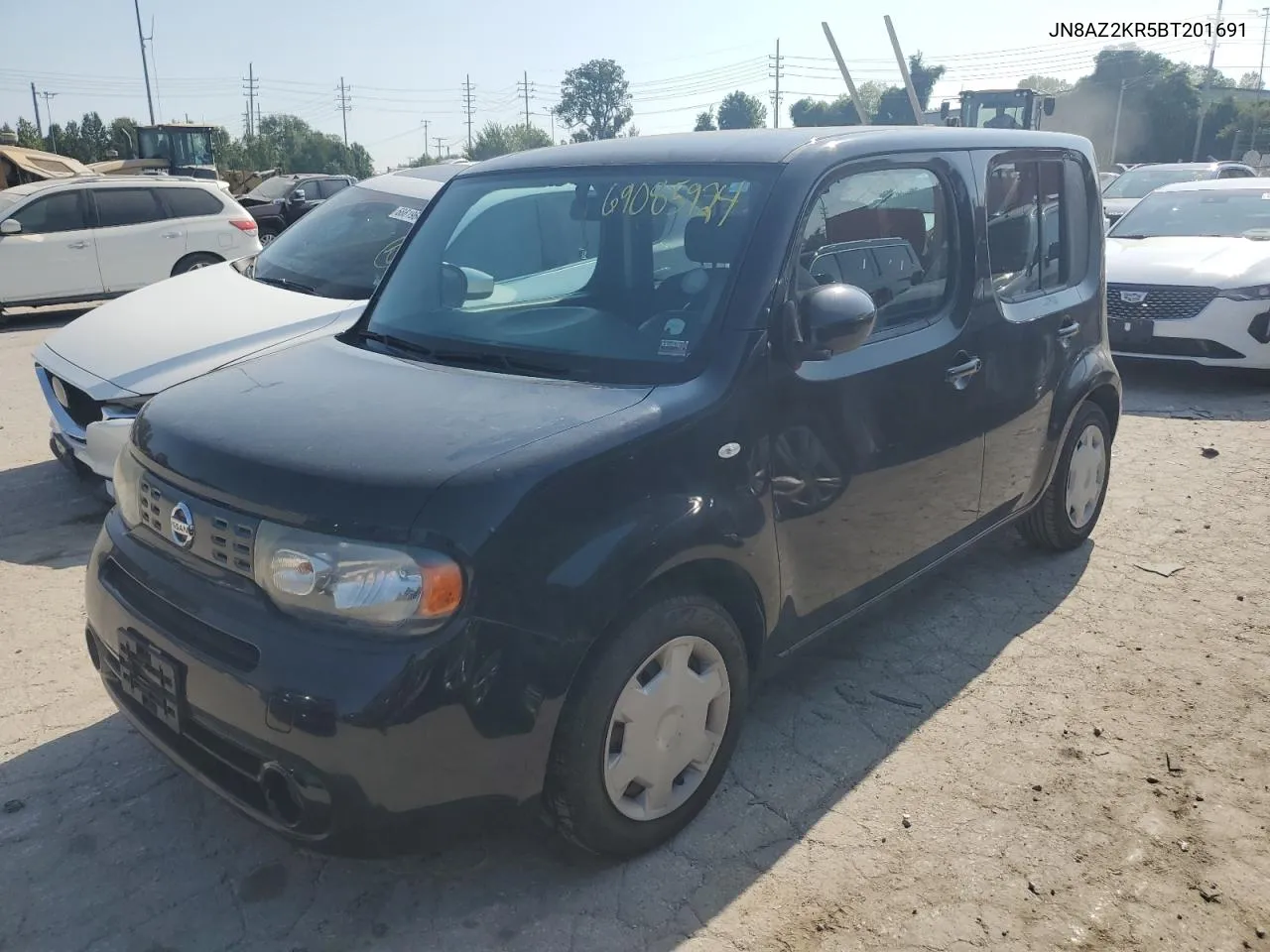 2011 Nissan Cube Base VIN: JN8AZ2KR5BT201691 Lot: 69085924