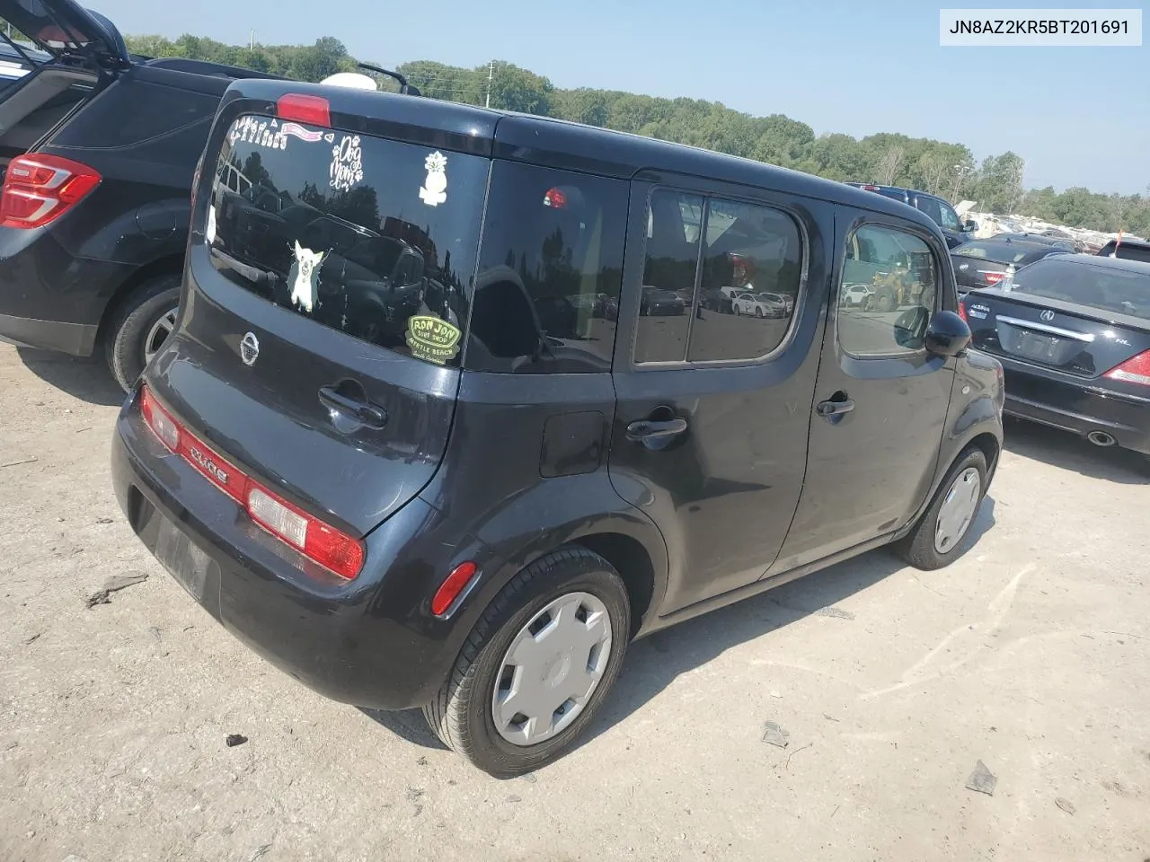 2011 Nissan Cube Base VIN: JN8AZ2KR5BT201691 Lot: 69085924