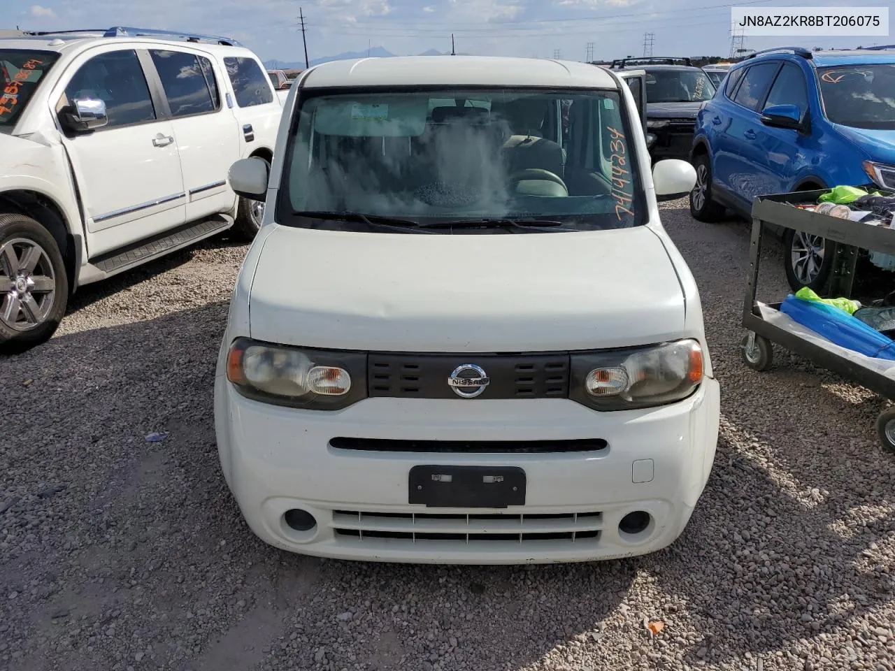 2011 Nissan Cube Base VIN: JN8AZ2KR8BT206075 Lot: 74144234