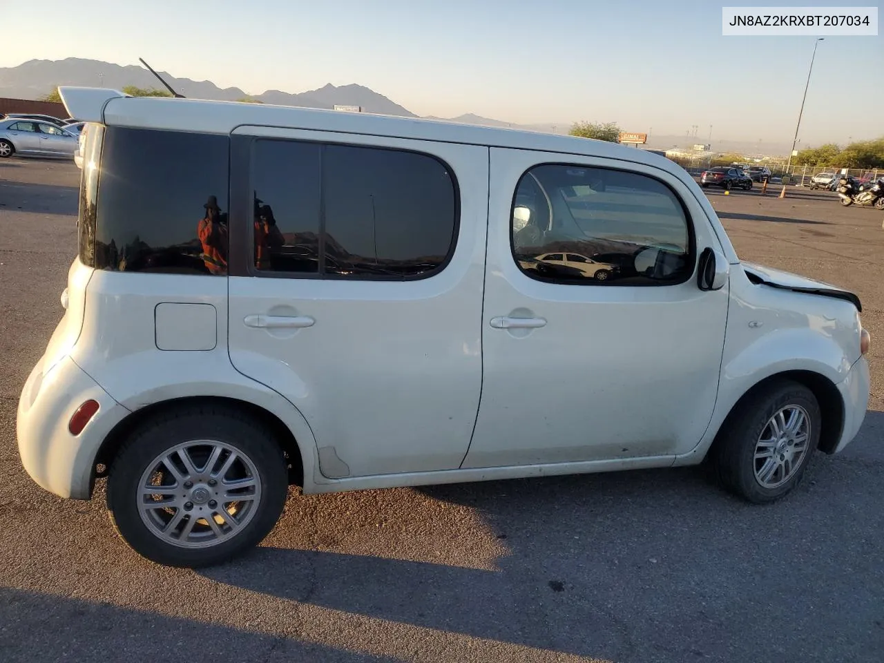 2011 Nissan Cube Base VIN: JN8AZ2KRXBT207034 Lot: 74304854