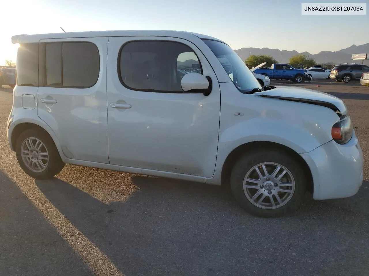 2011 Nissan Cube Base VIN: JN8AZ2KRXBT207034 Lot: 74304854