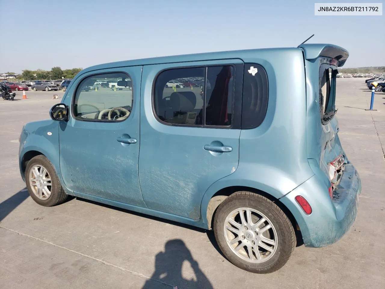 2011 Nissan Cube Base VIN: JN8AZ2KR6BT211792 Lot: 75461524