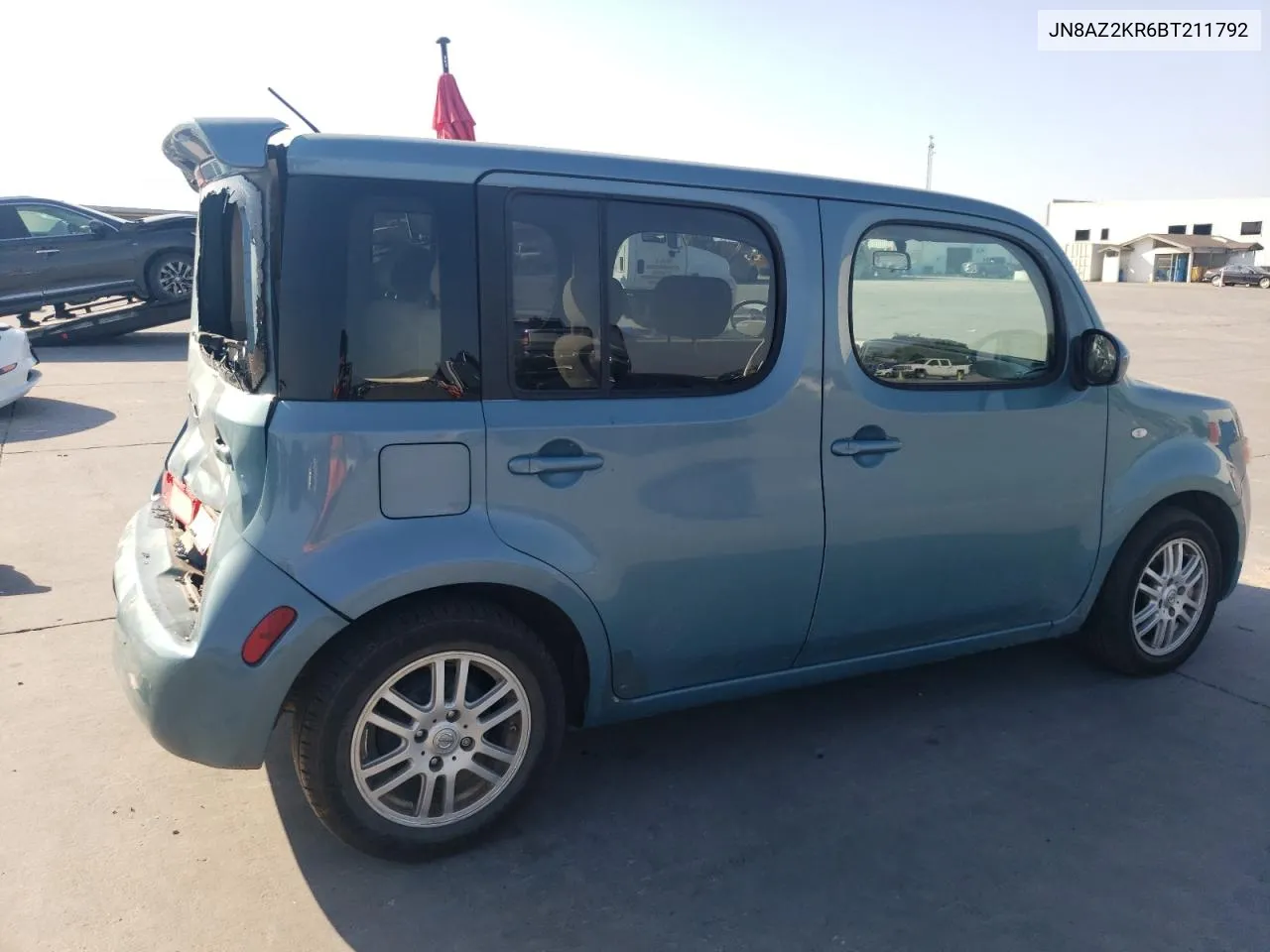 2011 Nissan Cube Base VIN: JN8AZ2KR6BT211792 Lot: 75461524