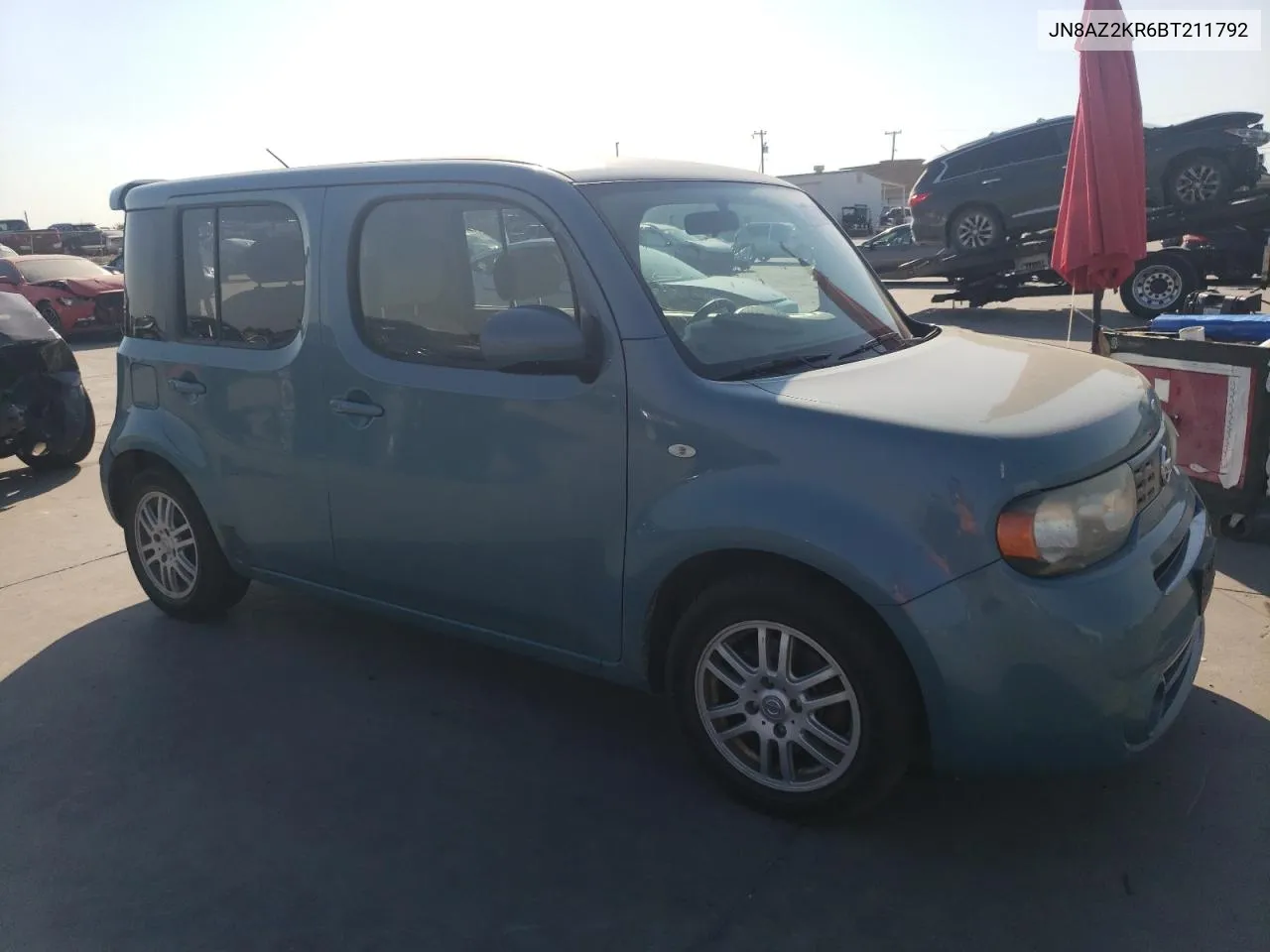 2011 Nissan Cube Base VIN: JN8AZ2KR6BT211792 Lot: 75461524