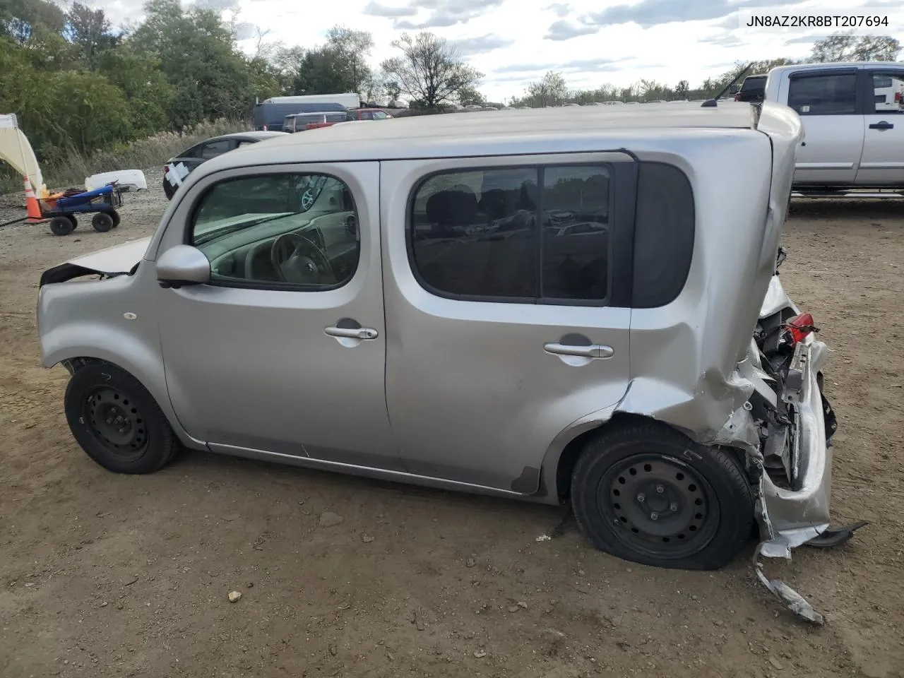 2011 Nissan Cube Base VIN: JN8AZ2KR8BT207694 Lot: 75693904