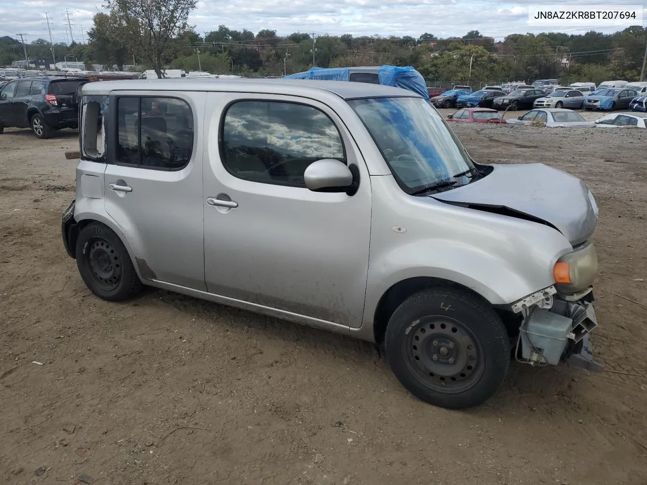 2011 Nissan Cube Base VIN: JN8AZ2KR8BT207694 Lot: 75693904