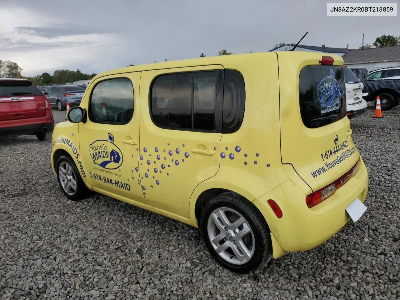 2011 Nissan Cube Base VIN: JN8AZ2KR0BT213859 Lot: 76381094