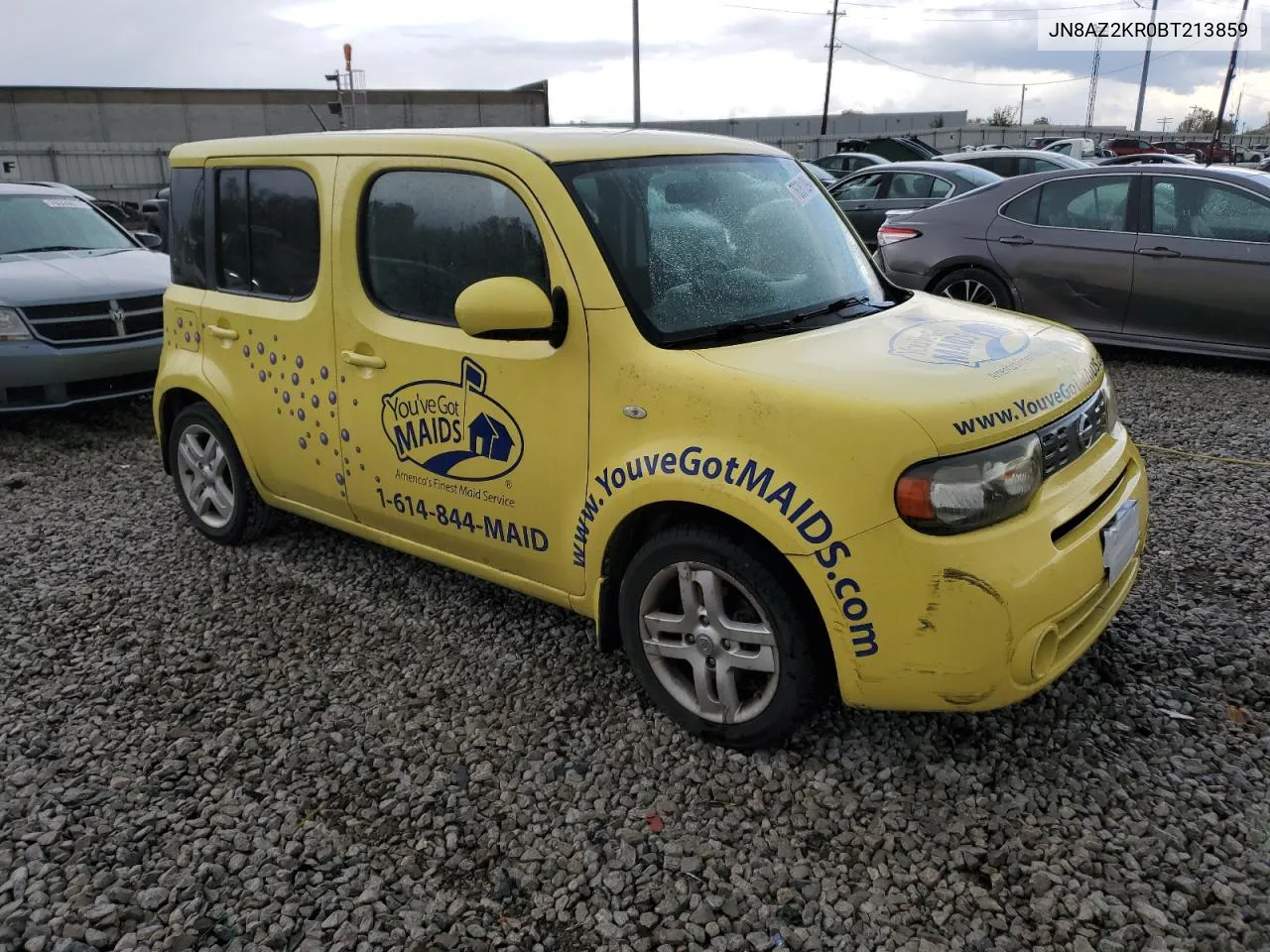 2011 Nissan Cube Base VIN: JN8AZ2KR0BT213859 Lot: 76381094