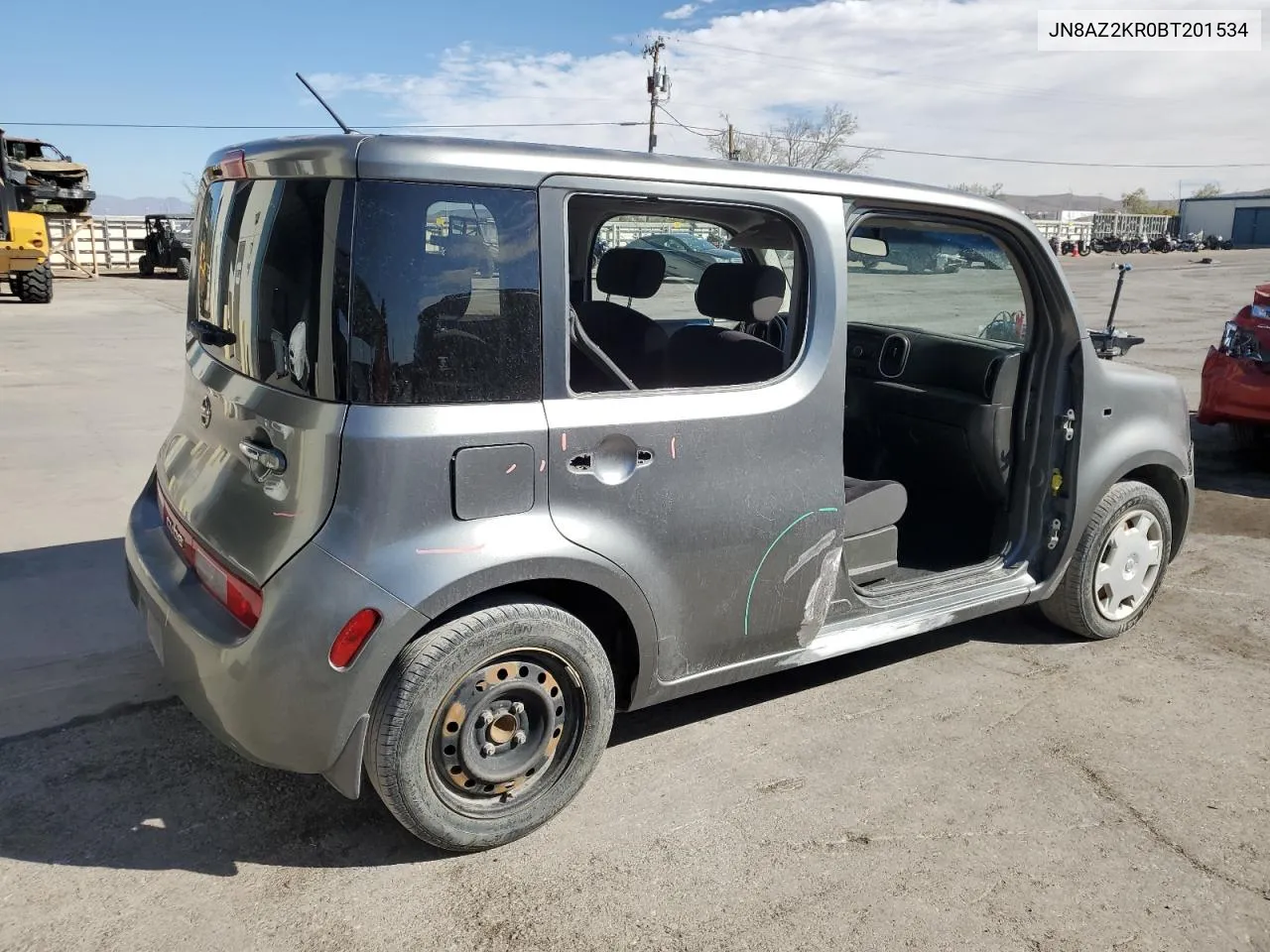 2011 Nissan Cube Base VIN: JN8AZ2KR0BT201534 Lot: 76459634